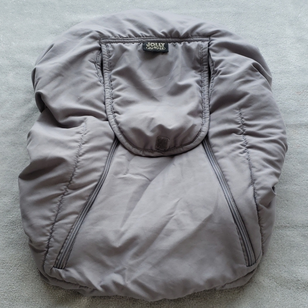 JOLLY JUMPER Carseat Cover - Grey